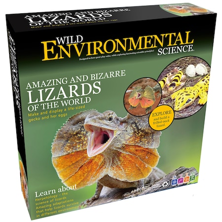 WILD Science, Environmental Science, Amazing And Bizarre Lizards Of The World, For Ages 6+